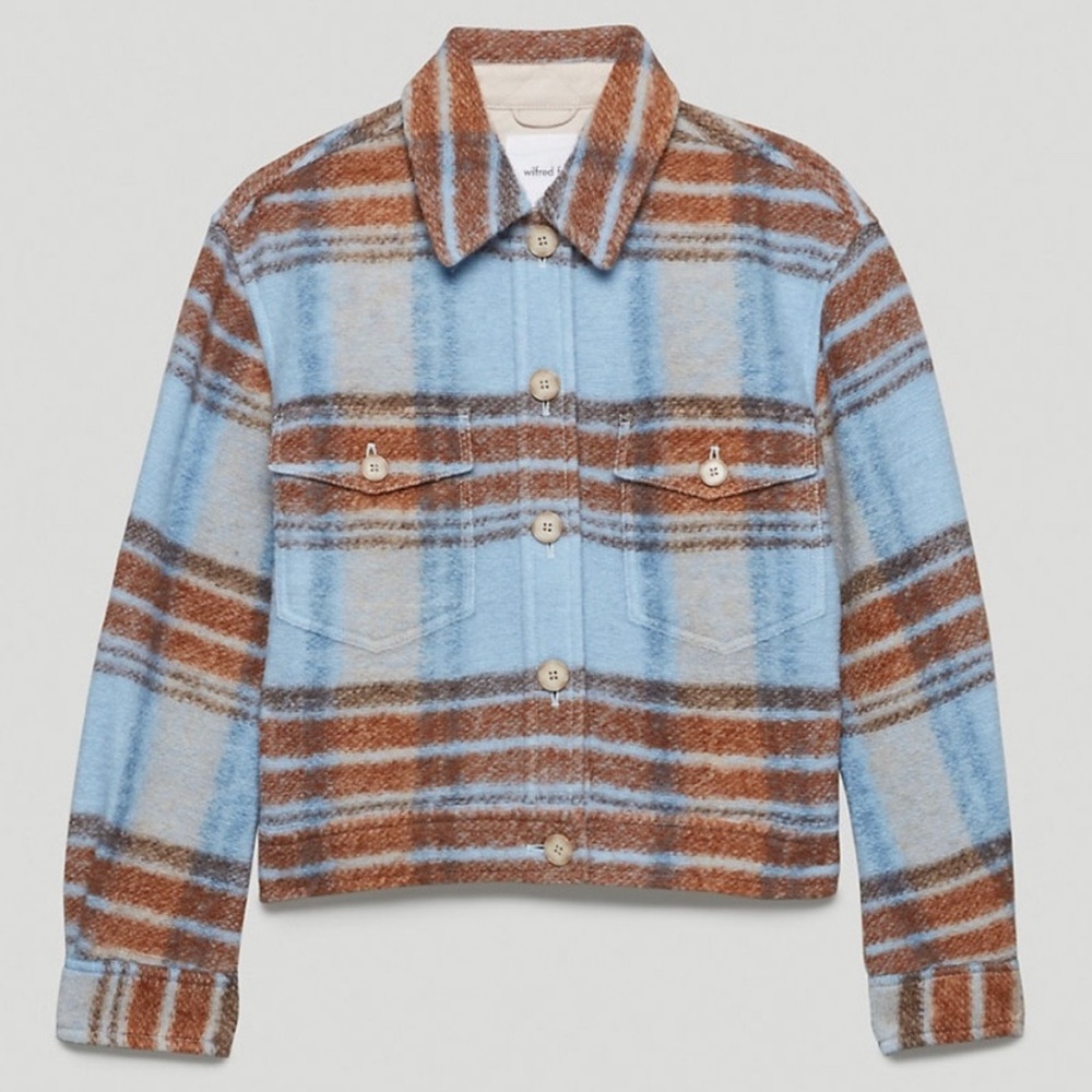 NWT Ganna Cropped Shirt Jacket